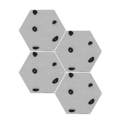 Climbing Wall Cube 4 Grey - Grasps Black