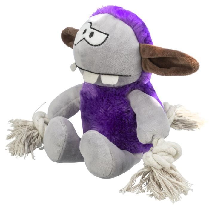 Jouet Peluche - Trixie - Monstre - Violet - Résistant - Pour Chien Sportif