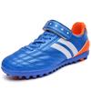 Children'S Football Shoes Tf Broken Nails Boys And Girls Students Training Shoes Velcro Buckle Non-Slip Sports Shoes