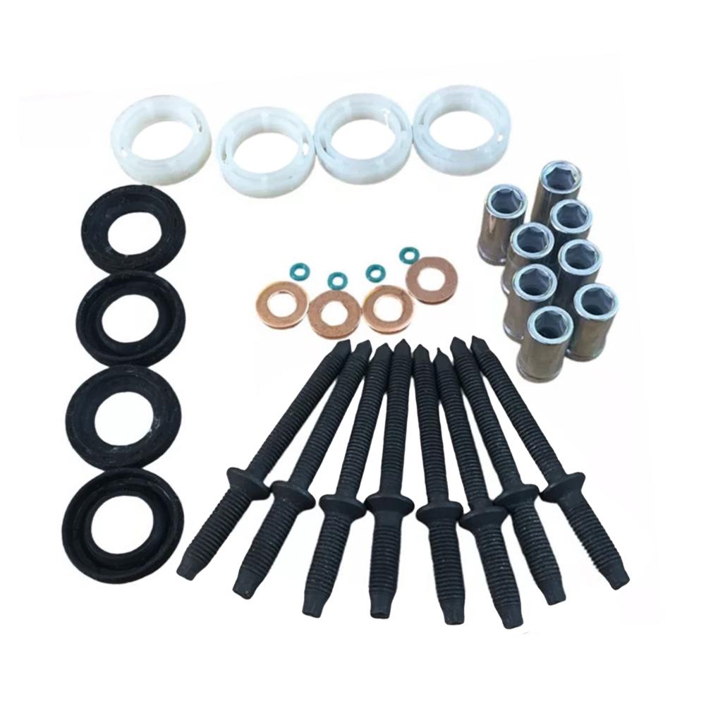 Injector Seal Washer Oring Kit 3M5Q9R524AA 3M5Q6K780BB For Peugeot 207 3008 307 407 5008 For Partner 1.6HDI Direct Replacement