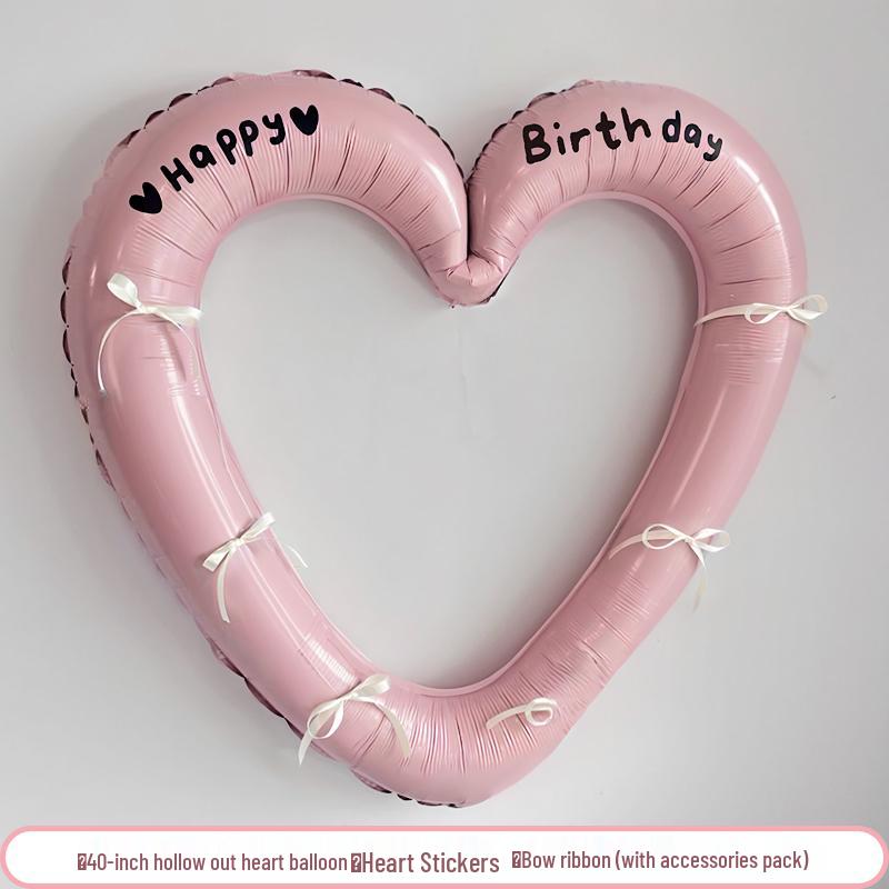 Birthday Balloon Set for Baby Girl Photo Props and Decorations