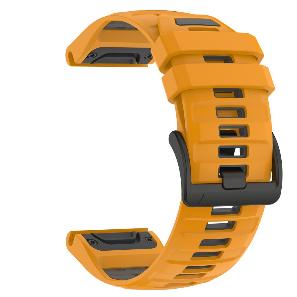 22mm 26mm Original Strap For Garmin Fenix 8pro 47mm 51mm/Fenix 7X 6X 5X 7Pro 6 5 Plus Rubber Wrist Band For Instinct 3/Epix Pro