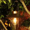 Retro Hanging Solar Lamp Outdoor Waterproof Tungsten Bulb Decorative Light For Garden Patio Yard
