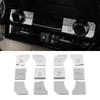 For Toyota Highlander XU70 2024  Center Console Air Conditioner AC Switch Button Protector Sticker Interior Styling Cover Trim