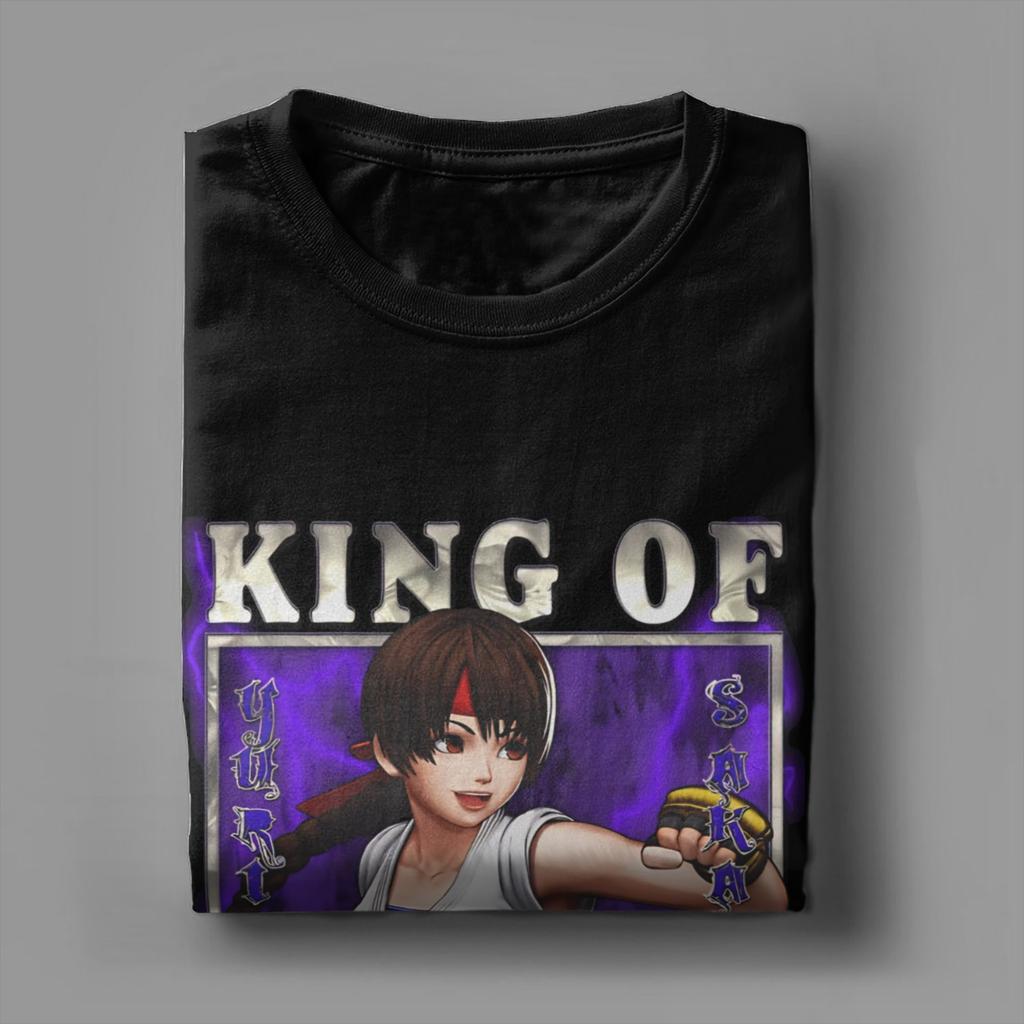 Oversized T-Shirt Summer King of Fighters XV Wild Flying Swallow Yuri Sakazaki T-Shirts Tee Shirt for Unisex Short Sleeve Tops
