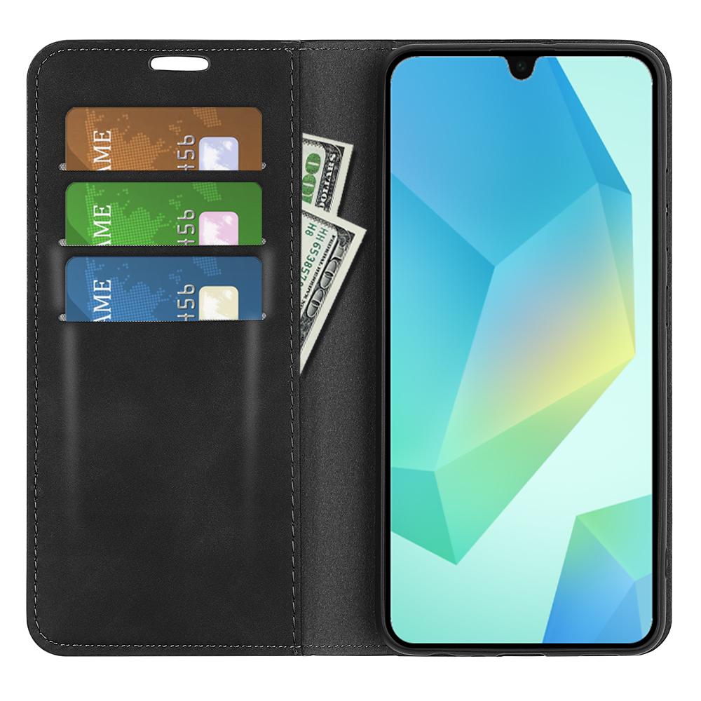 For Samsung Galaxy A17 Case Skin Touch Leather Wallet Phone Cover