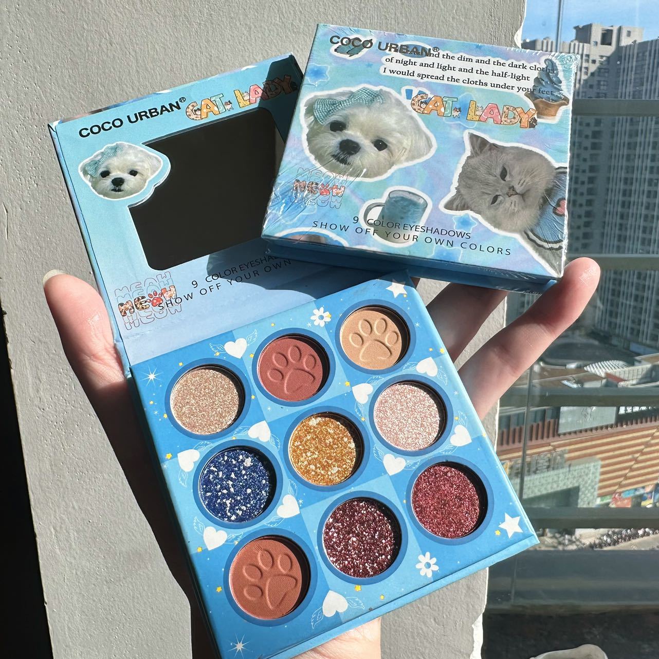 

Палитра теней для век Cat на каждый день Оранжево-коричневый Макияж теней для век для начинающих синий