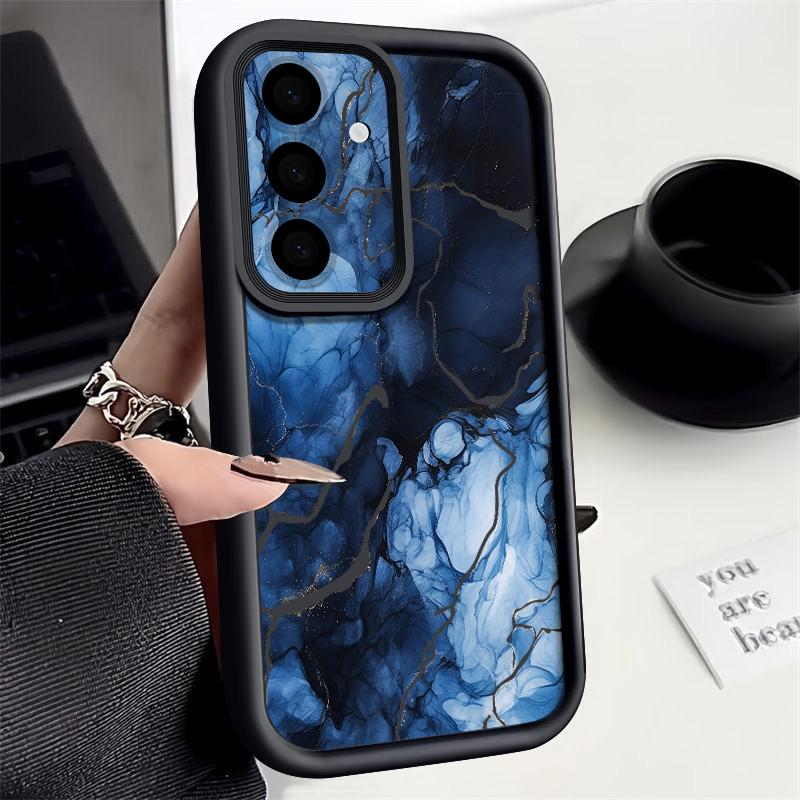 Colorful Marble Print Case For Samsung A57 A37 A27 A17 S26 Ultra S25 FE A56 A36 A26 A16 A55 A35 A25 A15 A54 5G S21 S22 S23 S24 Plus Shockproof Cover