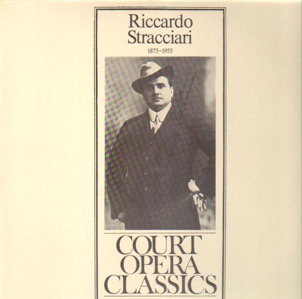 

LP Record RICCARDO STRACCIARI Riccardo Stracciari 18751955 CO375 Court Opera Cla Austria Classical Used