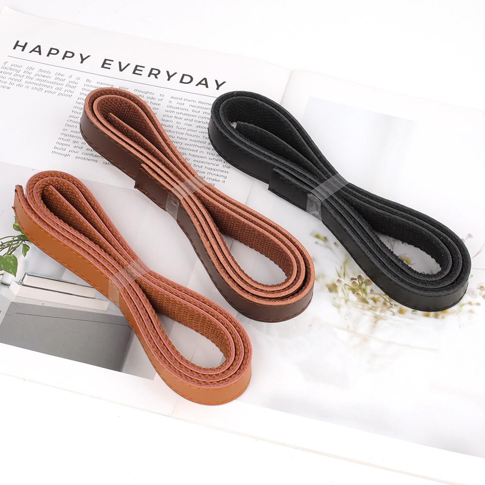 1.2Meters DIY Handmade Leather Strip Straps Bag Accessories Belt Handles Crafts for Making Bags Strap Handbag Repair Band