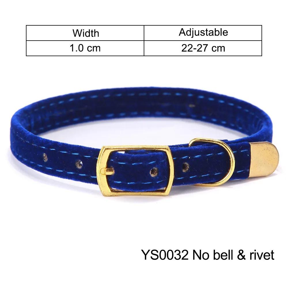 

Cat Collar With Bell Safety Cat Collars Puppy Dog Collar Suitable For Cats Small Dogs Kittens Solid Pet Collar Chihuahua Products Decor As pictures