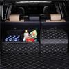 Car Trunk Organizer Box, Large Capacity, Auto Multiuse Tools, Storage Bag, Stowing, Tidying, Leather, Folding for Emergency