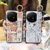 Dirt-resistant Cute Phone Case For TCL 50 Nxtpaper 5G/50Pro Nxtpaper 5G Protective Lanyard Anti-dust Wristband Silicone