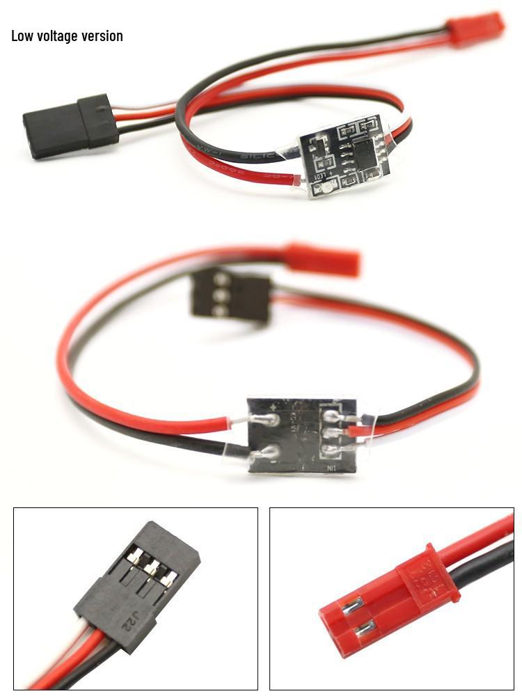 20A High Current RC Electronic Switch 3-30V for Drones, Model Aircraft, Plant Protection, and Water Pump Control via PWM Signal