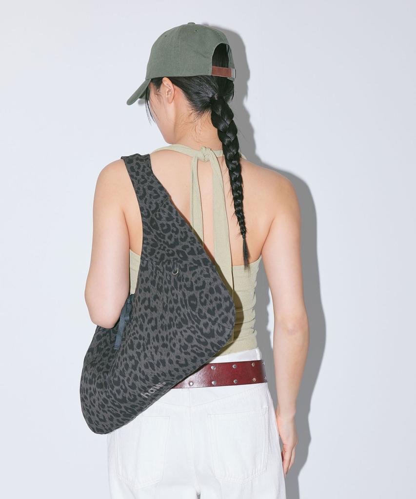 Haveawhale Leopard Pattern Eco Bag (Dg)