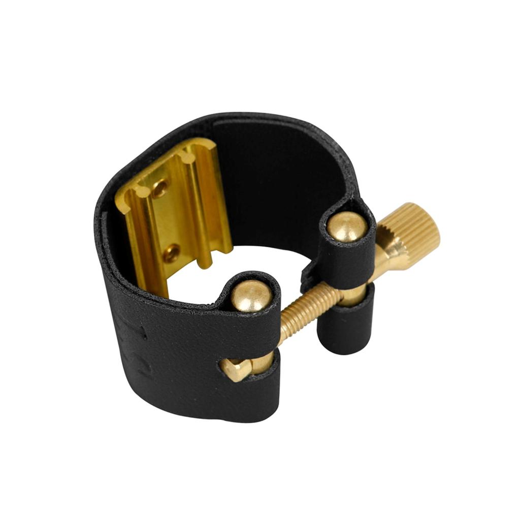 Clarinet Mouthpiece Ligature Caps Clip Leather Ligature Fastener & Caps Clarinet Ligature Mouthpiece Caps Enduring