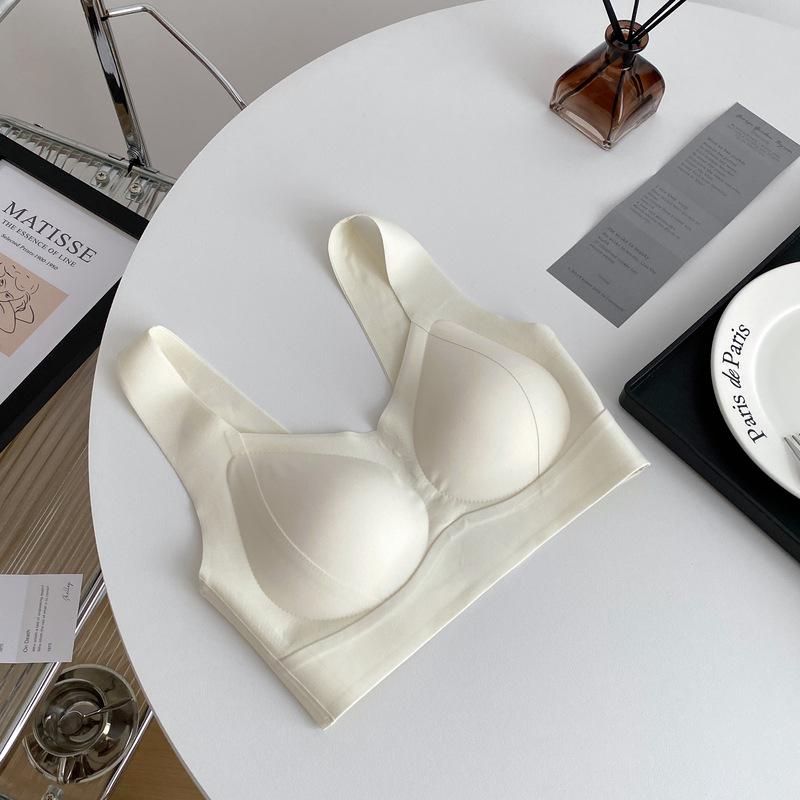 Women's Wireless Push-Up Vest-Style Bra - Slimming, Breathable, Light & Thin Fit