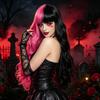 Cabelo colorido – Perucas coloridas para Cosplay