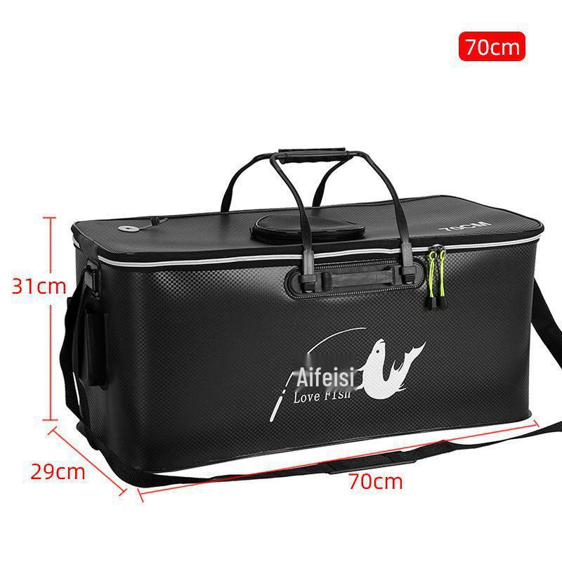 Găleată Pliabilă Multifuncțională din EVA pentru Păstrarea Peștelui - Geantă Grosă pentru Pește cu Livrare Gratuită