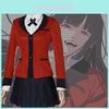 Atemberaubendes Kakegurui Jabami Yumeko Schuluniform Kleid Cosplay Kostüm Für Partys