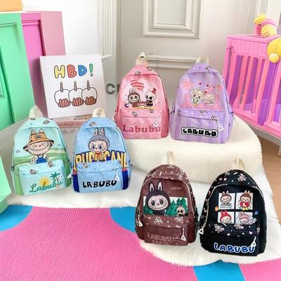 Hot Selling Contrasting Children's Backpack Kindergarten Ultra-light Printed Schoolbag for Play and Versatile High-value Backpack