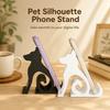 Dog Figurine Phone Stand Cute Anti-Slip Desk Cell Phone Holder Adorable Desk Decor & Functional Stand For Home Office Outdoor
