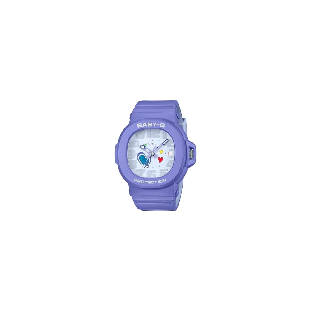 Casio Baby-G Playful Hearts Series BGA-10-6AJF Women s Purple Watch