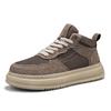 Men's Mid Top Board Shoes New Korean Fashion Trend Versatile Sports and Leisure Shoes Lightweight Outdoor Travel Shoes