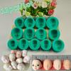 13 Pattern DIY Silicone Face Molds,3D Fondant Face Mold,Cake Decorating Tools Baking Tools For Cakes