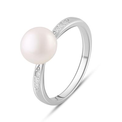 Silver Ring with Natural Pearls (2084129)