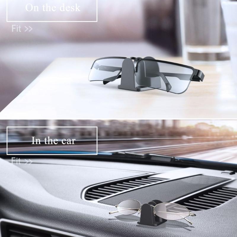 Nowoczesny stojak na okulary z ABS Organizer Uchwyt Idealny do użytku w domu, biurze oraz do małych urządzeń elektronicznych Użytek domowy, biurowy 2x