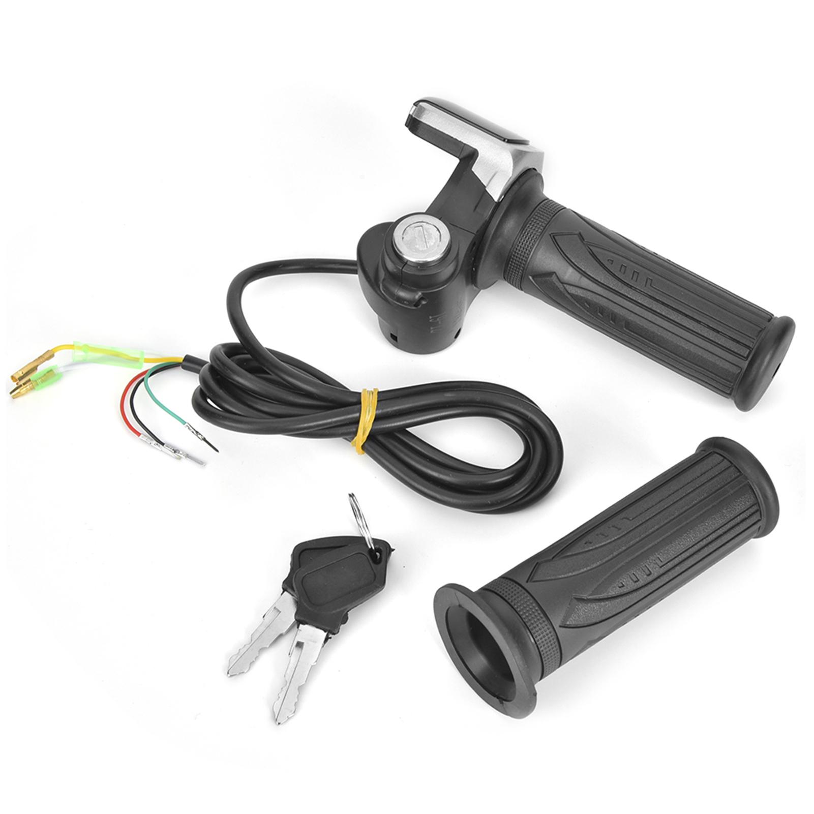 

Throttle Handle Waterproof Electric Bicycle Speed Reverse Handlebar for Scooter