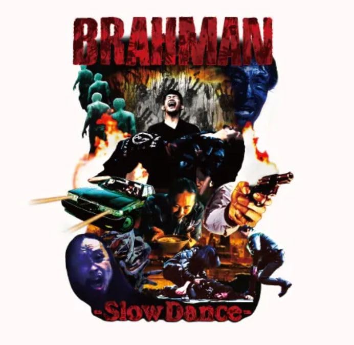 BRAHMAN 2021 Tour -Slow DANCE HALL White T-Shirt, Size L