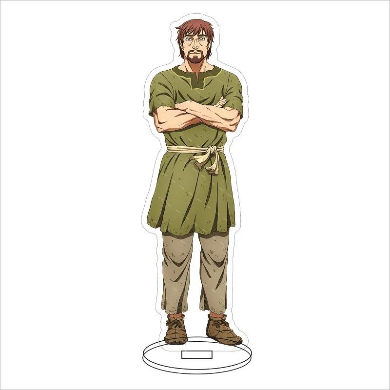 Anime Vinland Saga Thorfinn Karlsefni Akrylové Dekorativní Řemesla Hračka 15cm Sběratelské Figurky Stolní Domácí Dekorace