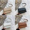 New Arrival Mini Shoulder Bag 2022 Fashion Korean Style Quilted Chain Embroidery Crossbody Bag