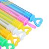 12Pcs Star Heart Shape Bubble Makers Sticks Wands Party Children Kids Fun Toys