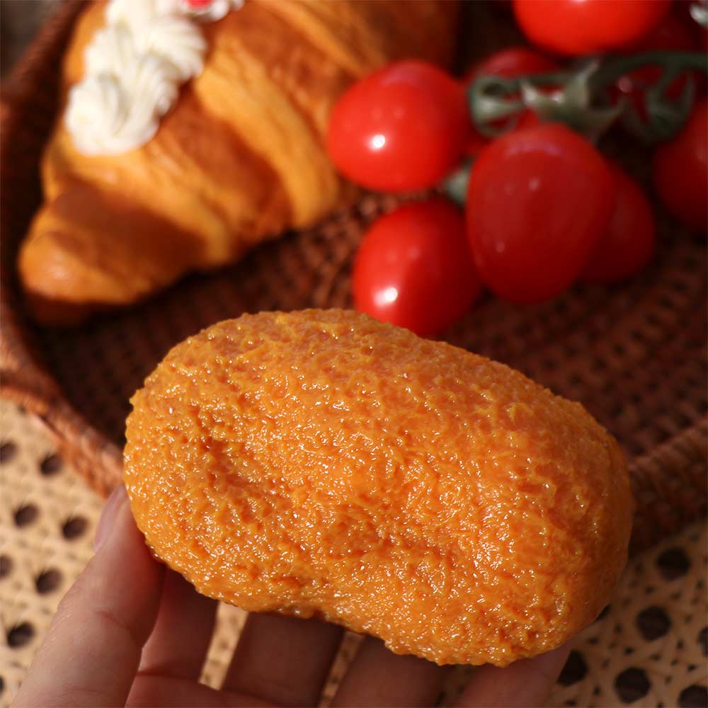 Food-themed Crunch Fried Pie Hand Relax Blocks Filled Squishy Crunchy Squeeze Children Gifts
