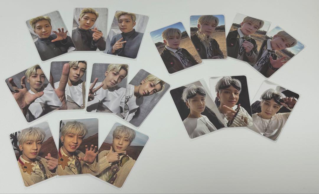 

[USED] SEVENTEEN Wonwoo Face the Sun Semi-Complete Trading Card