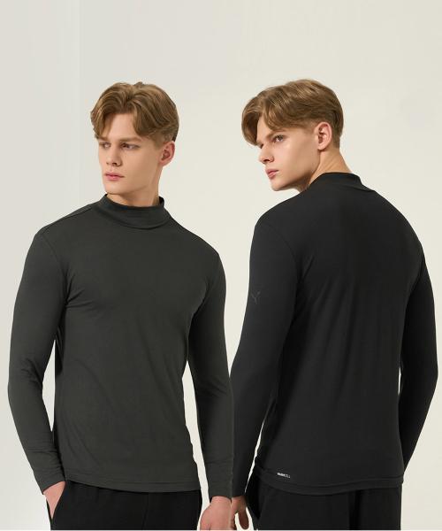 

[Puma] [2PACK] Basic Warm Mock Neck Inner Layer [Shipped from Korea] 100% Authentic 95