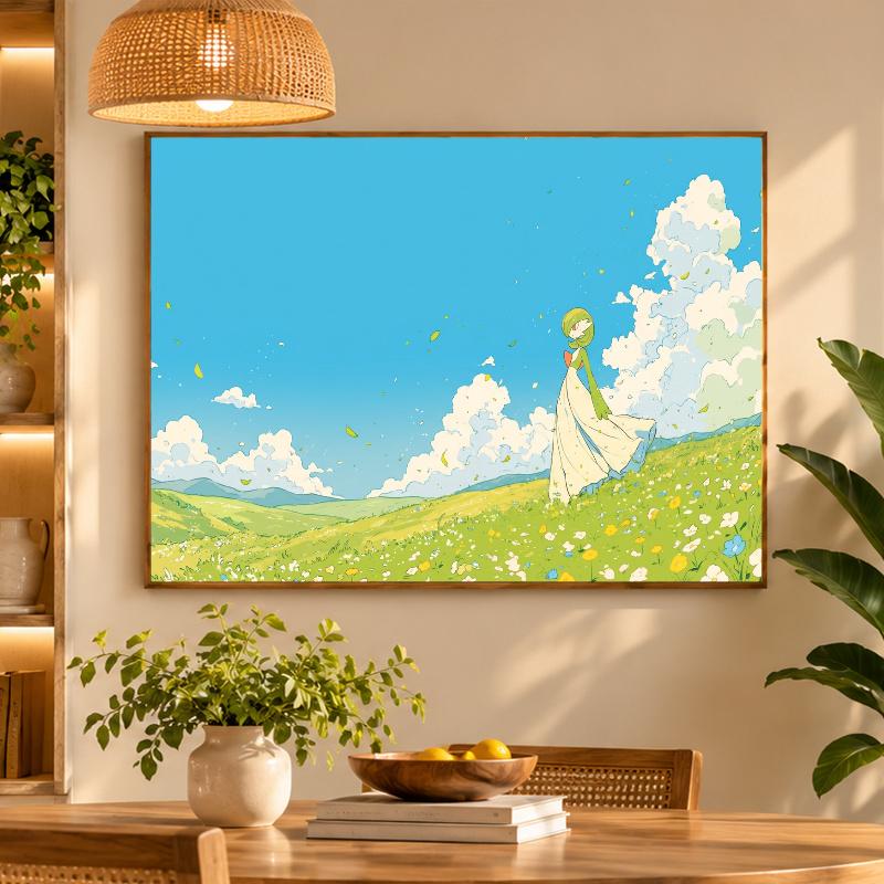 5D Diamond Painting Gardevoir DIY Full Drill Diamond Art Kit Home Decoration