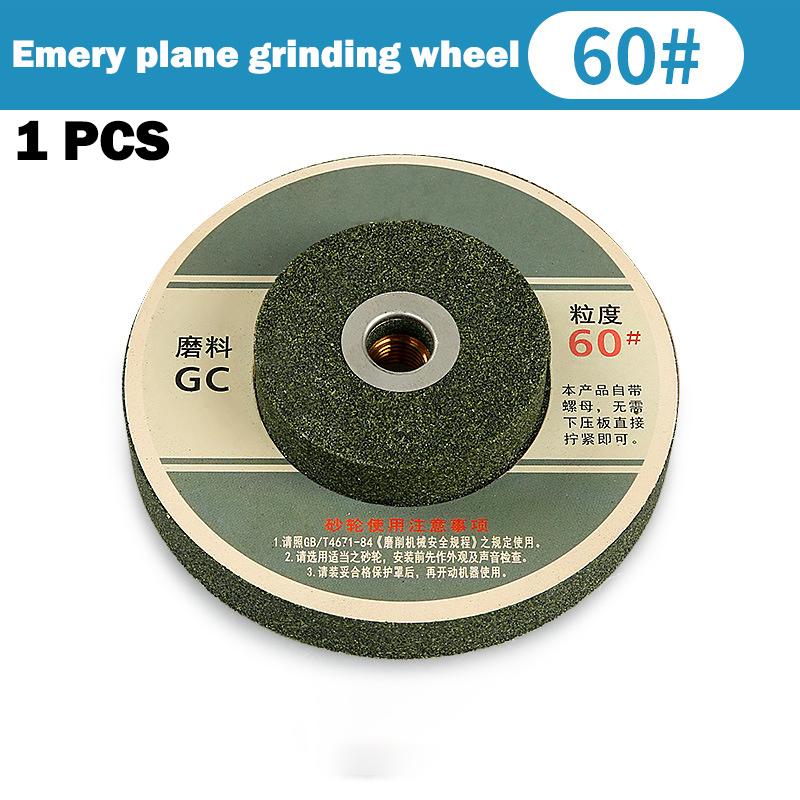 

60/100/200# Эмери Шлифовальный круг для самолета Металл Камень Полировальный блок Резьбовой шлифовальный станок M10 Заточка Вращающиеся инструменты Аксессуары