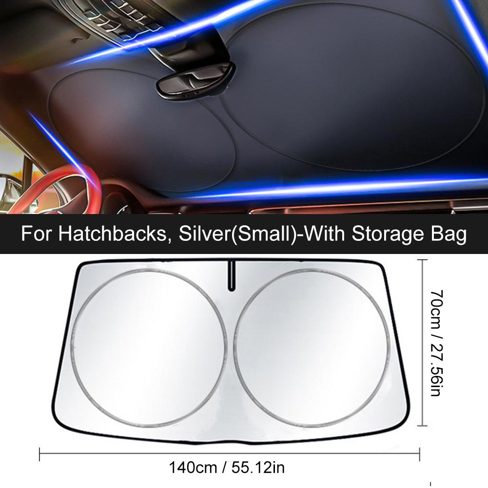 

Автомобильный зонтик для лобового стекла, солнцезащитный козырек, переднее лобовое стекло, солнцезащитный крем, защита от ультрафиолета, теплоизоляция 1 Small