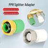 All-Copper Floor Heating Manifold Adapter, 6-Point To PPR Quick Connector for 20mm Geothermal Pipe