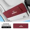 Car Sun Visor Extender Panel Sunglasses Card Storage Car Accessories For Honda Civic FIT CRV HRV Odyssey Vezel CRZ 5th CRX Pilot SM1