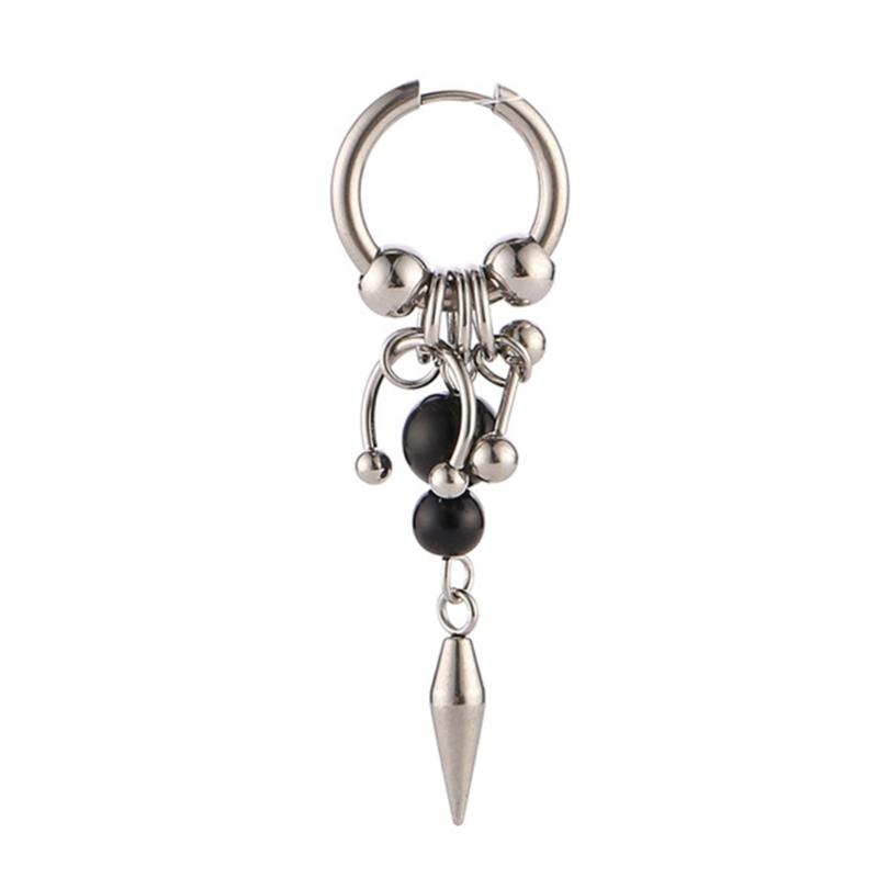 

Художественные серьги-подвески в виде конуса, панк-стиль, с кисточками, легкий сплав, ювелирные изделия для женщин, на каждый день, для вечеринки