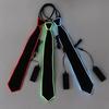 Business Wedding EL Wire Neon For Women Suits For Men LED Tie Glowing Tie Luminous Tie Neck Ties