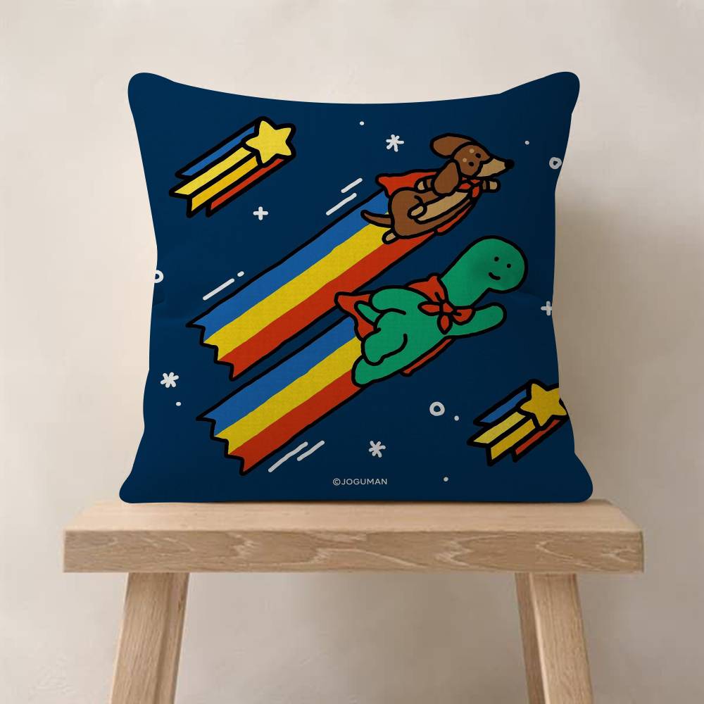 Cartoon JJoguman SStudio Pillowcase toon Gift Cushion Cover Bedroom Home Sofa Chair Seat Decor pillow case