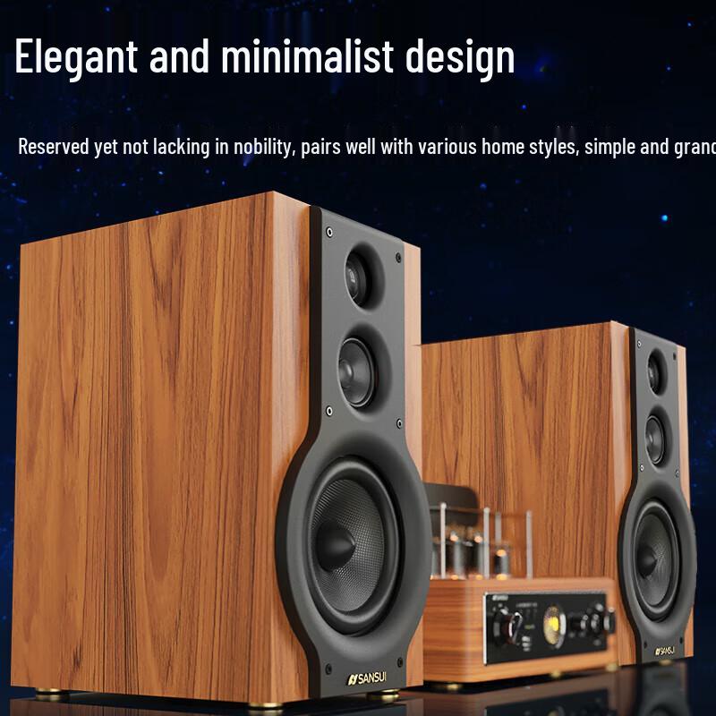 Sansui S920-1 HIFI Tube Amplifier and Bookshelf Speaker System (CN version)