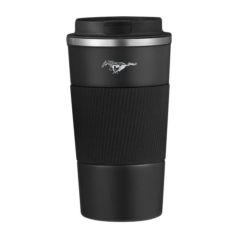 500ML Stainless Steel Coffee Thermos Bottle Thermal Mug Leakproof For Ford Mustang F10 Zapatillas Miniatura Gt Shelby 2005 2015 Mujer 2012 Kuga