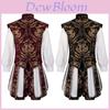 Renaissance Prince Vest And Pumpkin Pants Set With Polyester Fabric For Vintage Style Men
